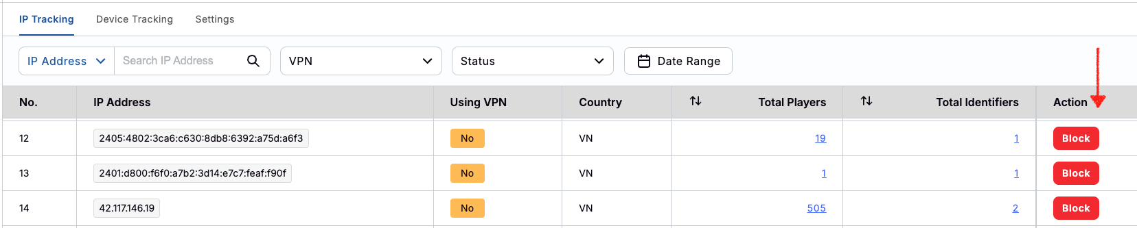 Action Block Action Block