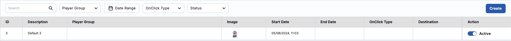 Banner Management Banner Management